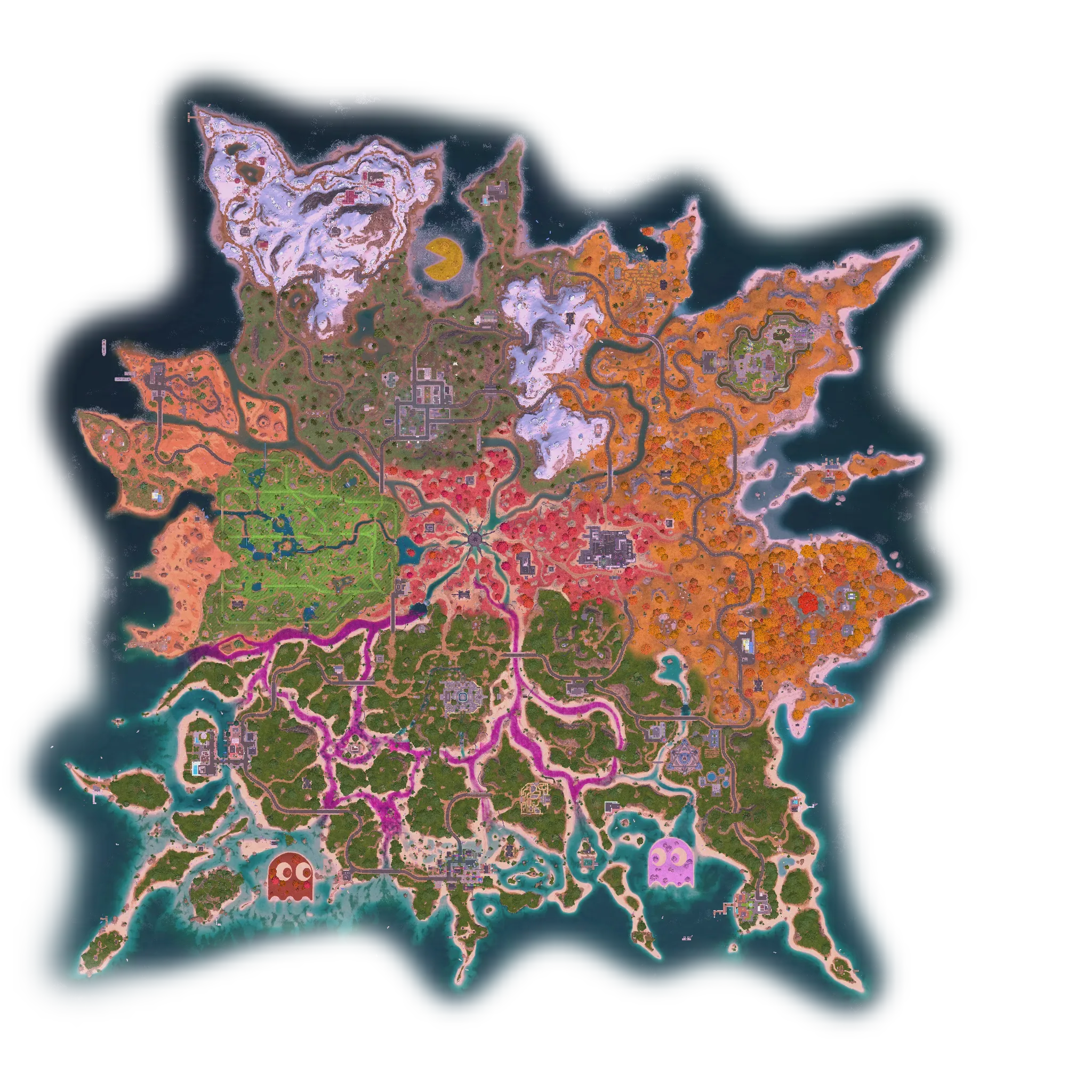 Mapa do evento